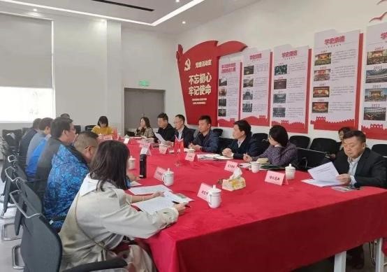 【Leadership care】In 2023, the first "face to face" symposium between the minister of the United Front Work Department of the Da 'an District Committee and private entrepreneurs was held in Wolun Electric.