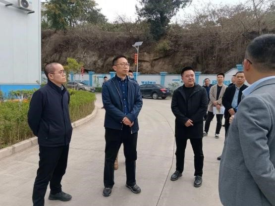 【Leadership care】Wang Junhai, director of the Equipment Industry Department of Sichuan Economic and Information Technology Department, visited Wolun Electric to investigate and guide the work