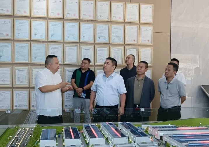 【Leadership care】Wang Sanfang, Mayor of Wanning City People's Government of Hainan Province, visited Wolun Electric Zigong Manufacturing base for investigation