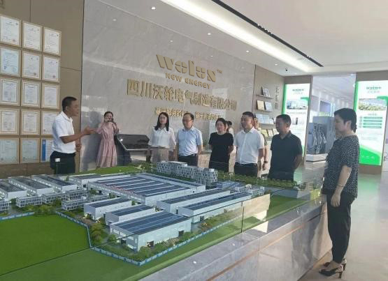 【Leadership case】Feng Zhisen, vice chairman of Neijiang City Federation of Industry and Commerce, and his delegation visited Wolun Electric to carry out mutual