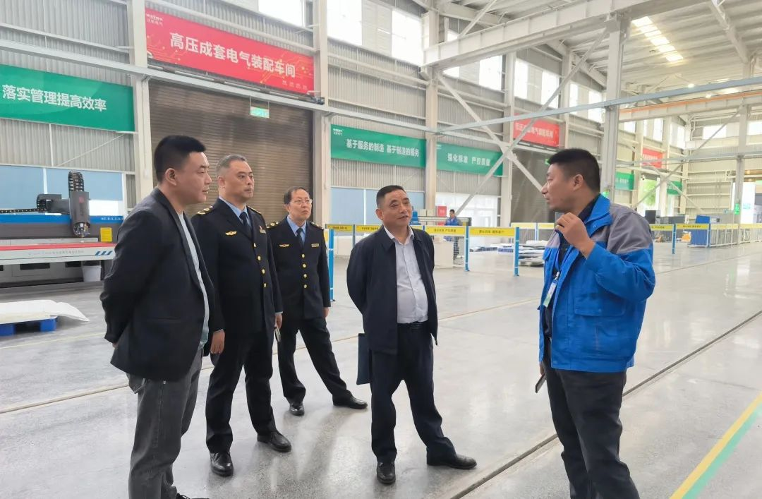 【Leadership Concern】A quality expert team from the Zigong Municipal Market Supervision Administration visited Wolun Electric to conduct a "Quality