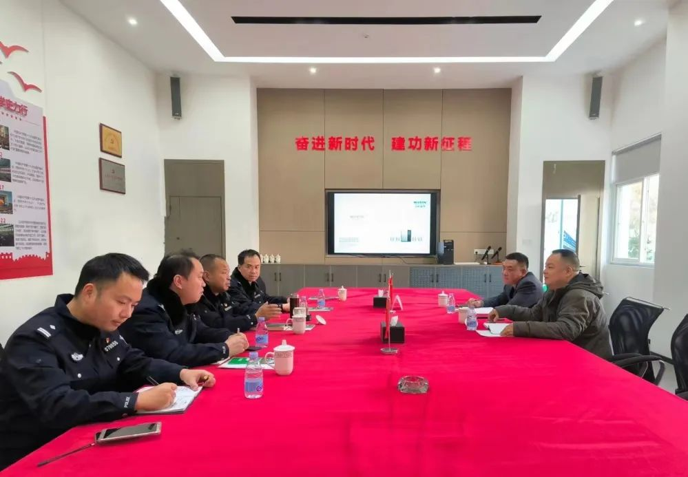 【Leadership Care】Leaders from the Da'an District Public Security Bureau of Zigong City visited Wolun Electric to conduct research and provide guidance.