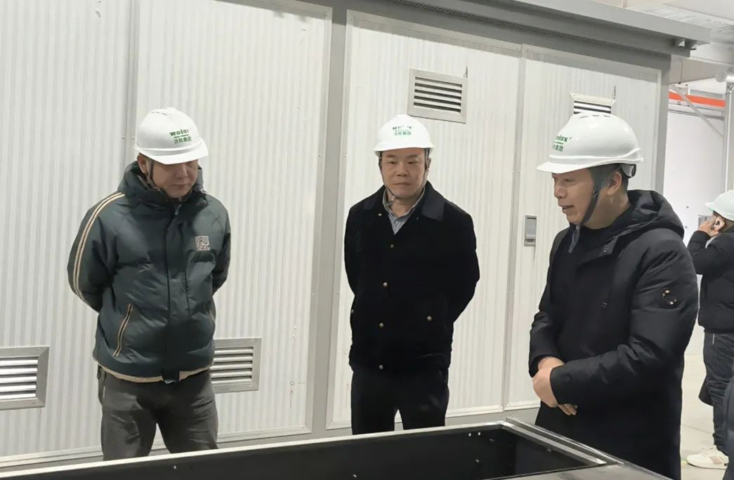 【Leadership Care】Liu Hong, Deputy Director of the Small and Medium-sized Enterprise Service Center of the Economic and Information Bureau of Zigong City, Leads a Delegation to Visit and Guide Work at Wolun Electric.