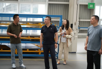 [ Leadership Care] Yao Zhikun, member of the Party Leadership Group and Vice Chairman of Zigong Federation of Trade Unions, and his delegation visited Wolun Electric to guide the construction of "Workers' Home"