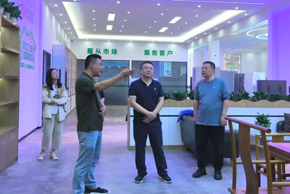 [ Leadership Care] Yao Zhikun, member of the Party Leadership Group and Vice Chairman of Zigong Federation of Trade Unions, and his delegation visited Wolun Electric to guide the construction of "Workers' Home"