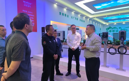 [Leadership Care] Guo Lian, Vice Chairman of the Zigong CPPCC and his delegation visited Wolun Electric to conduct research and guidance